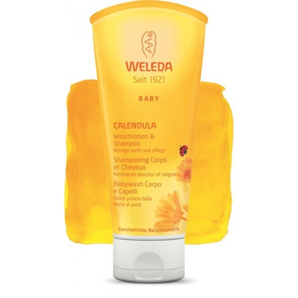 Babywash corpo e capelli alla calendula