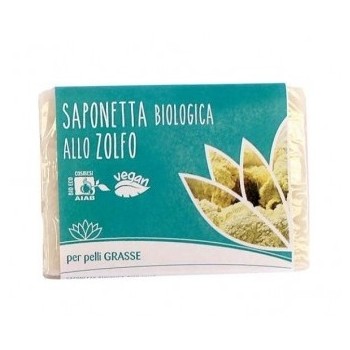 Saponetta allo zolfo bio 100gr Fior di Loto