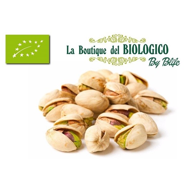 Pistacchi in guscio tostati e salati bio 100 g (Sfusi) - Spagna
