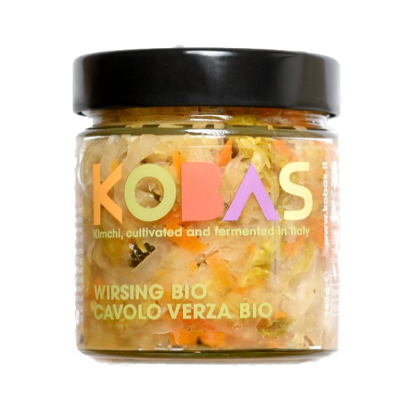 Cavolo verza kimchi fermentato bio 180 g