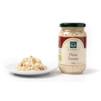 Orzo perlato lessato bio 340 gr Podere Pereto