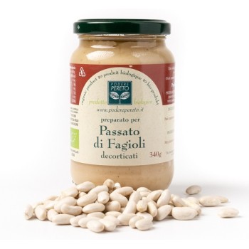 Passato di fagioli decorticati bio 340 gr Podere Pereto