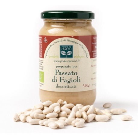 Passato di fagioli decorticati bio 340 gr Podere Pereto