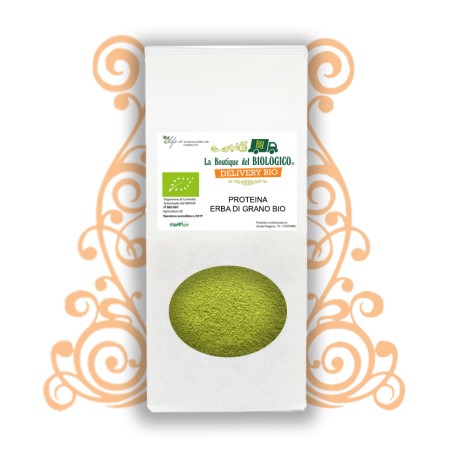 Proteina vegetale di Erba di Grano bio 500 gr