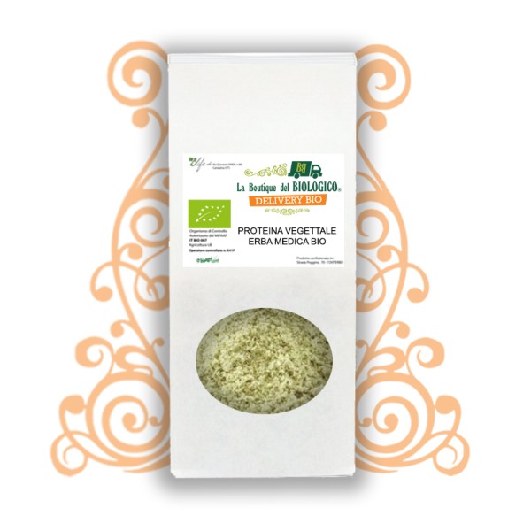 Proteina vegetale di Erba Medica bio 500 gr