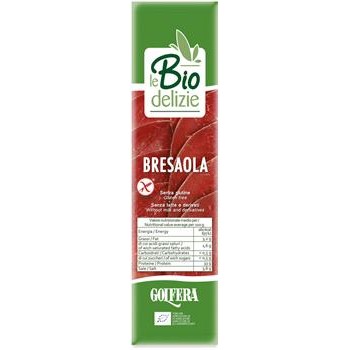 Bresaola senza nitriti rotolino 80 g bio