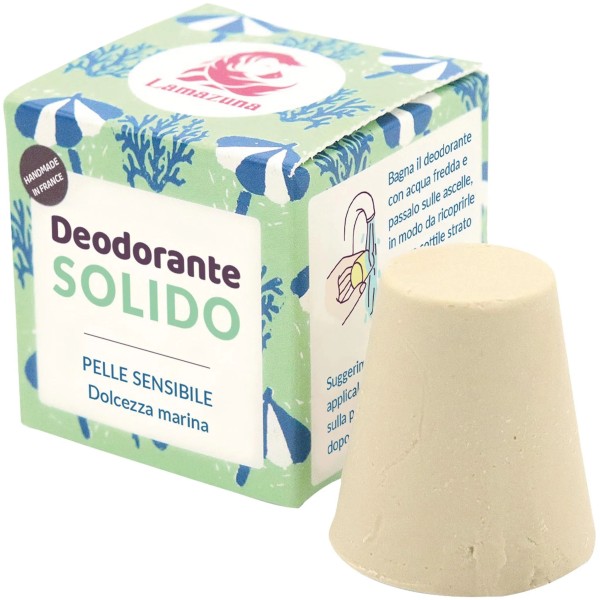 Deodorante solido dolcezza marina Lamazuna 30 gr bio