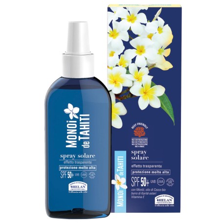 Spray solare effetto trasparente SPF 50 Monoi de Tahiti