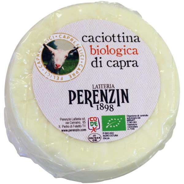 Caciottina di capra bio 360 g c. ca