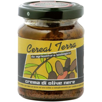 Crema di olive nere bio 120 g Cereal