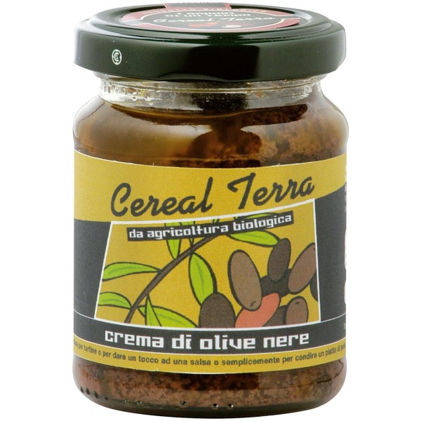 Crema di olive nere bio 120 g Cereal