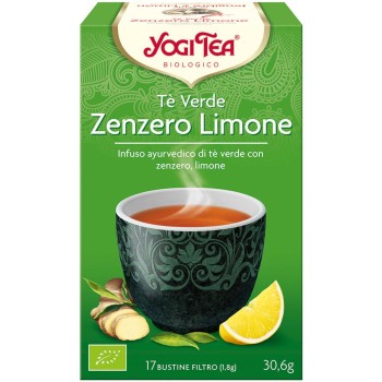 Tè verde bio zenzero e limone Yogi tea