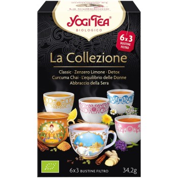 La collezione di tè bio Yogi tea