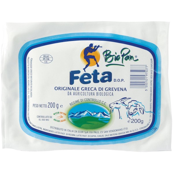 Feta greca DOP bio 200 g Bio Pan