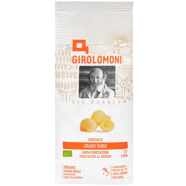 Conchiglie a trafilatura ruvida bio 500 g Girolomoni