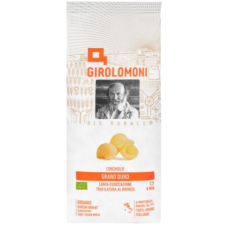 Conchiglie a trafilatura ruvida bio 500 g Girolomoni