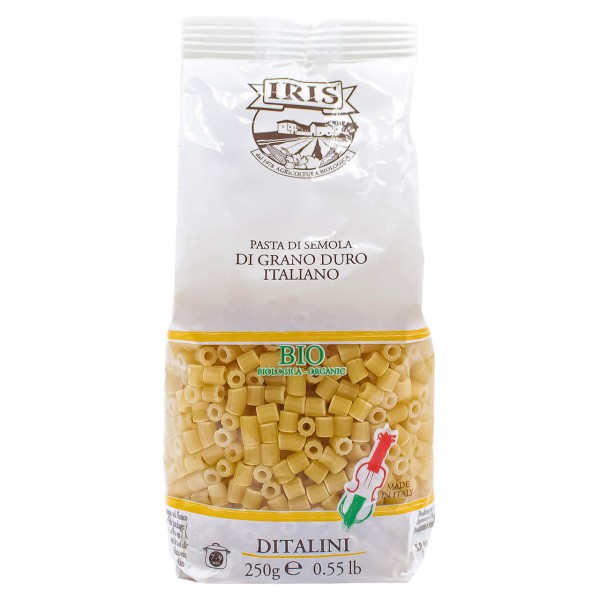 Ditalini di semola bio 250 g IRIS