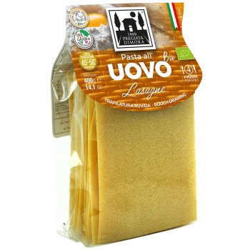 Lasagne all'uovo bio 400 g Pregiata dimora