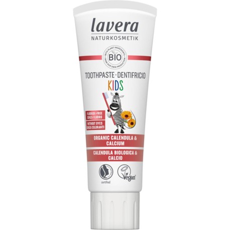 Dentifricio kids con calendula e calcio 75 ml Lavera