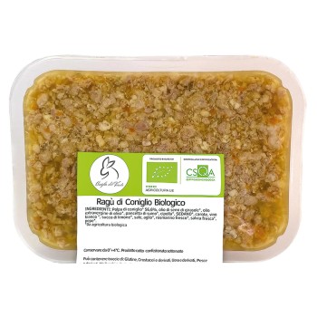 Ragù di coniglio veneto bio 260 g Coniglio del Veneto