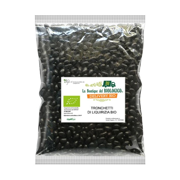 Tronchetti naturali di liquirizia bio 1 kg Italia