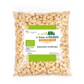 Anacardi interi non salati bio 1 kg