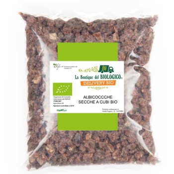 Albicocche secche a cubi bio 1 kg
