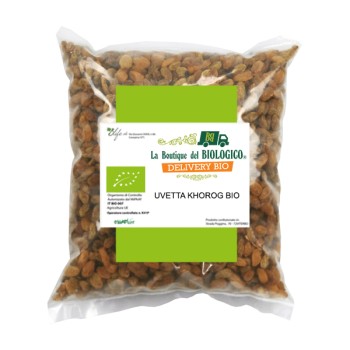 Uvetta essiccata verde di Khorog bio 500 gr