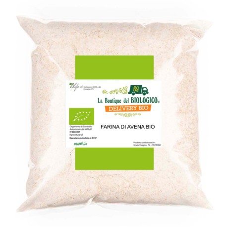 Farina di avena bio 2 kg