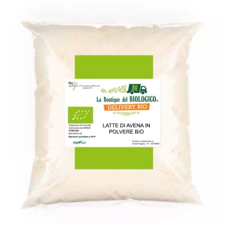 Latte di avena in polvere solubile bio 1 kg