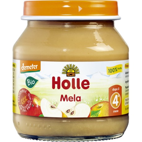 Omogeneizzato mela Bio Demeter 125 g Holle
