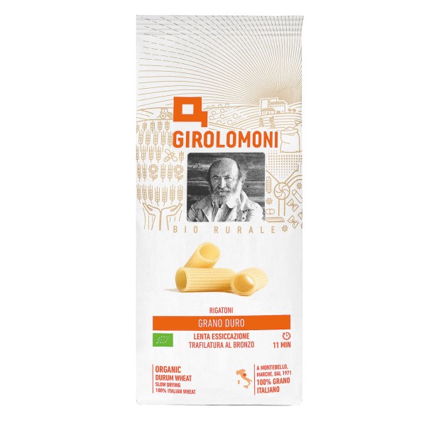 Rigatoni trafilati al bronzo bio 500 g Girolomoni