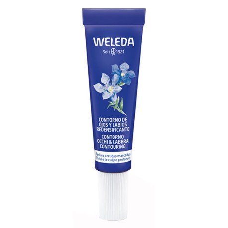 Crema contorno occhi e labbra alla genziana blu e stella alpina Bio Weleda