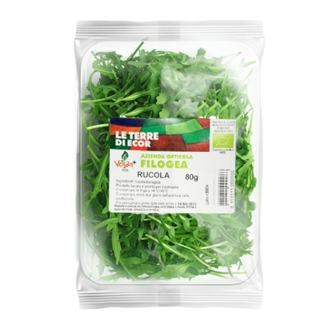 Rucola bio vaschetta 80 g