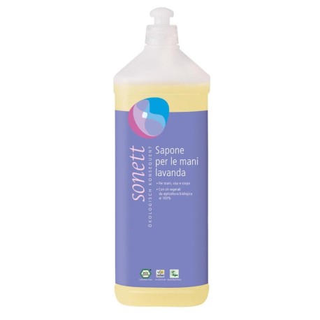 Sapone liquido mani alla lavanda 1lt Bio Sonnet