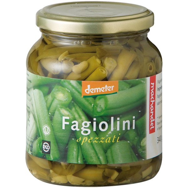Fagiolini spezzati al naturale bio 340 g