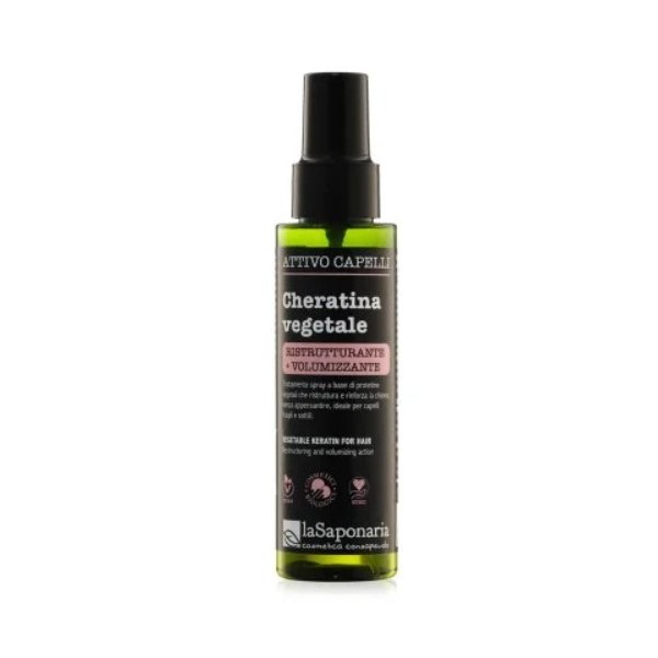 Cheratina vegetale 100 ml bio La Saponaria