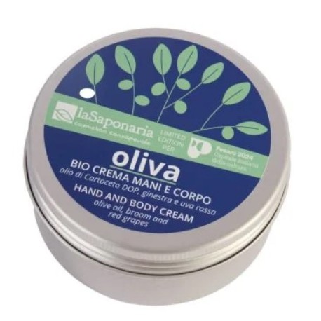 Oliva crema mani e corpo bio 75 ml La Saponaria
