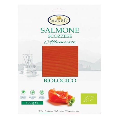 Salmone scozzese affumicato bio 100 g