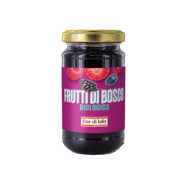 Composta di frutti di bosco 250 g Bio Fior Di Loto