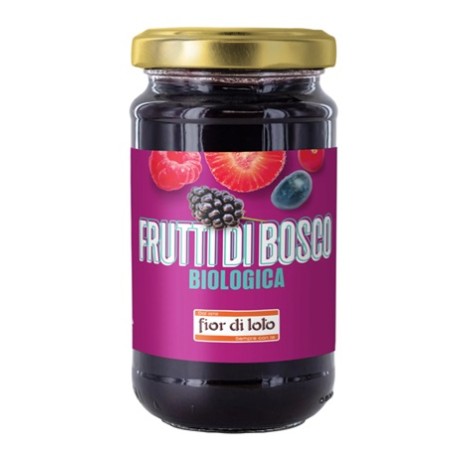 Composta di frutti di bosco 250 g Bio Fior Di Loto