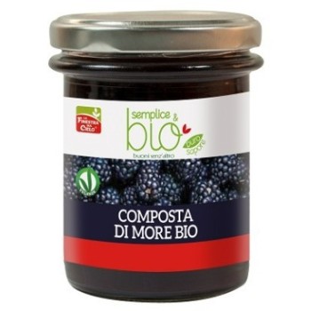 Composta di more bio 220 g Semplice&Bio