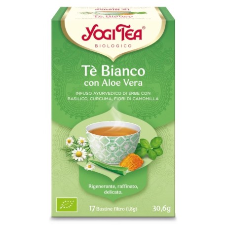 Tè bianco con aloe vera bio Yogi Tea