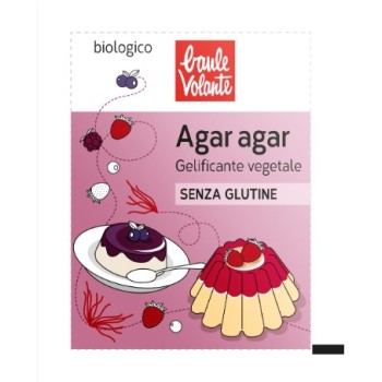Agar Agar gelificante vegetale bio 2x2g Baule Volante