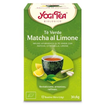 Tè verde matcha al limone bio Yogi Tea