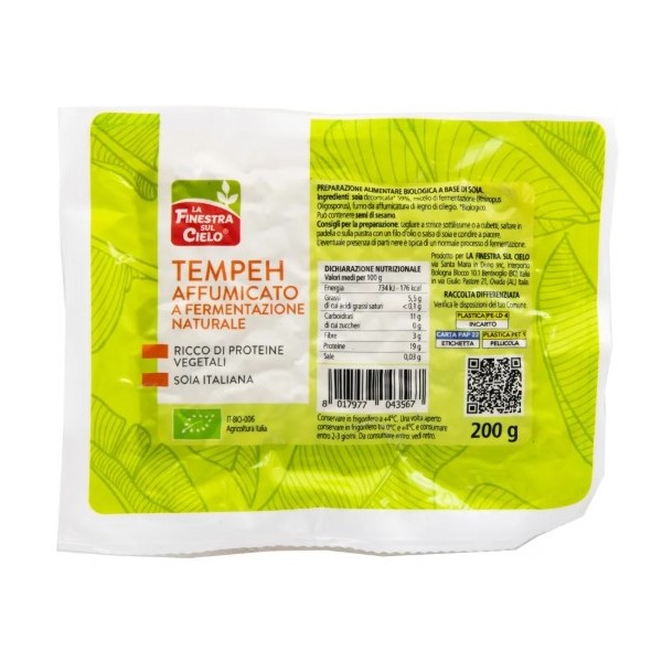 Tempeh affumicato bio 200 g