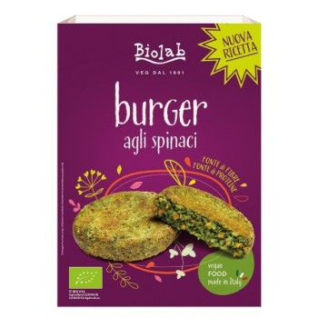Burger di spinaci 160 g Biolab