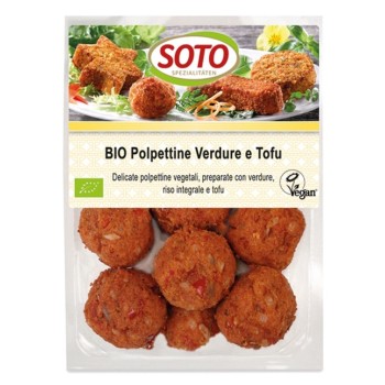 Polpettine verdure e tofu bio 250 gr Soto