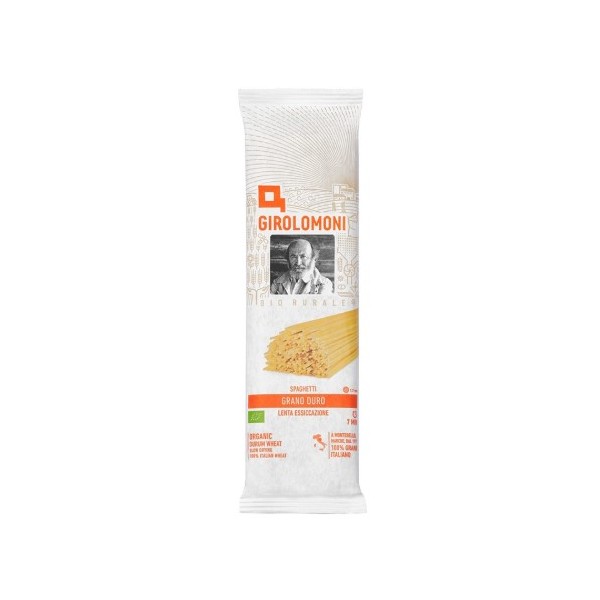 Spaghetti bianchi trafilatura ruvida bio 500 g Girolomoni