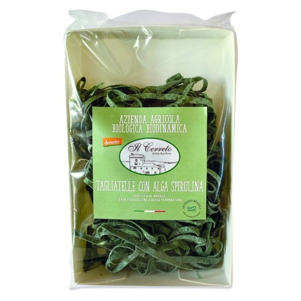 Tagliatelle alla spirulina bio 250 g Il Cerreto